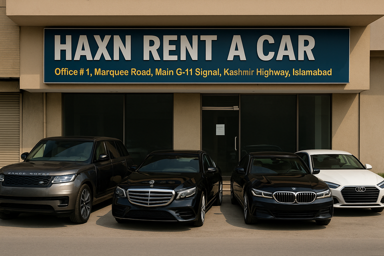 Luxury Cars for Rent in Lahore | Executive Chauffeur Service by Haxn