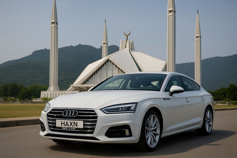 Audi A5 for Rent in Islamabad & Rawalpindi | Haxn Luxury Cars