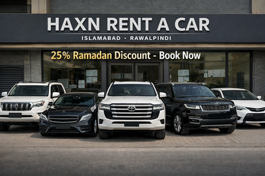Best Rent a Car Islamabad & Rawalpindi | 25% Ramadan Discount | Luxury & Economy Fleet