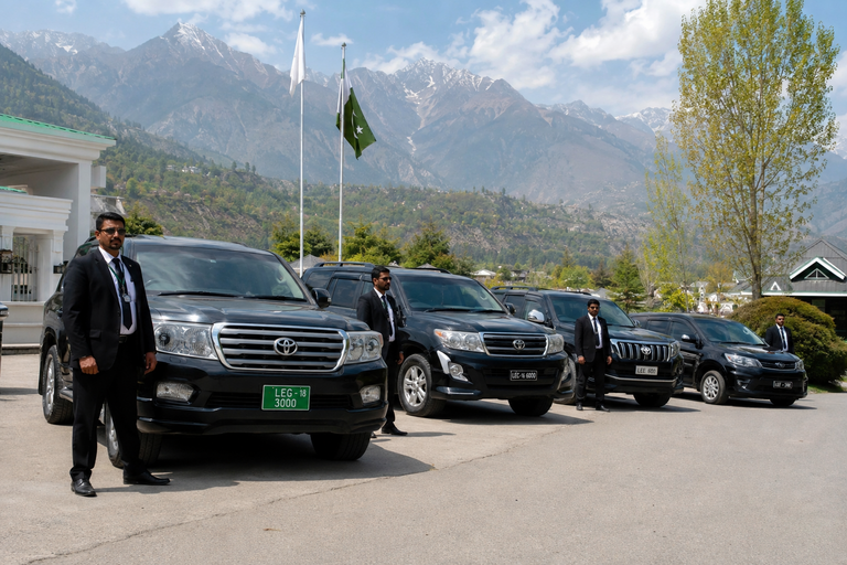 Foreigners Security & Bulletproof Car Rental in Pakistan | Haxn Rent a Car