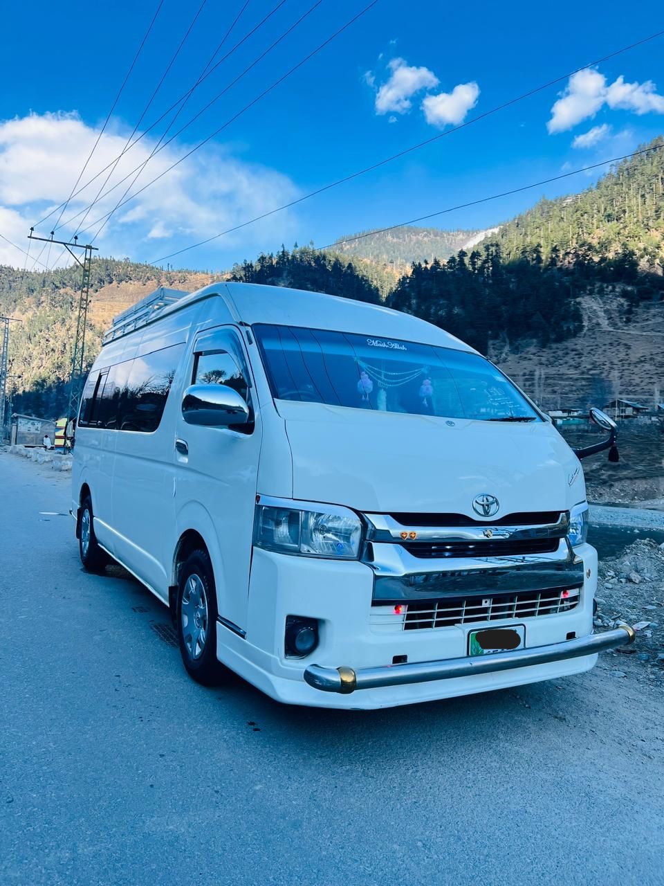 Grand Cabin for Rent in Islamabad & Rawalpindi | Toyota Hiace, Hiroof Van Hire