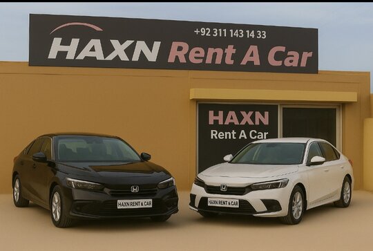 Honda Civic for Rent in Islamabad & Rawalpindi | Haxn Rent a Car