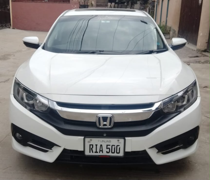 Honda Civic for Rent in Islamabad & Rawalpindi (2018–2021) From Rs. 5,000/Day | Haxn Rent a Car