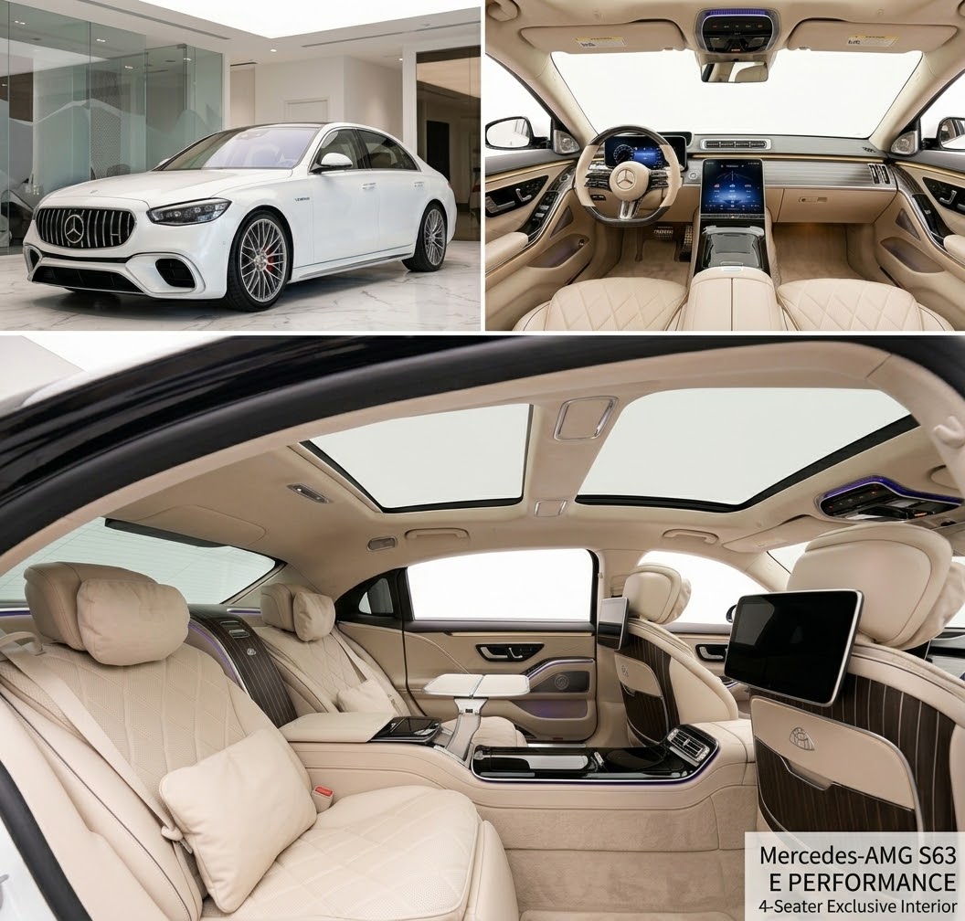 Mercedes-AMG S63 for Rent in Islamabad, Rawalpindi & Lahore