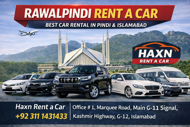 Rent a Car Rawalpindi with Driver | Cheap & Best Car Rental Service