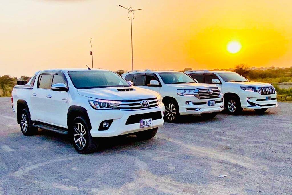 Toyota Revo White For Rent In Islamabad | Power & Comfort Combined!