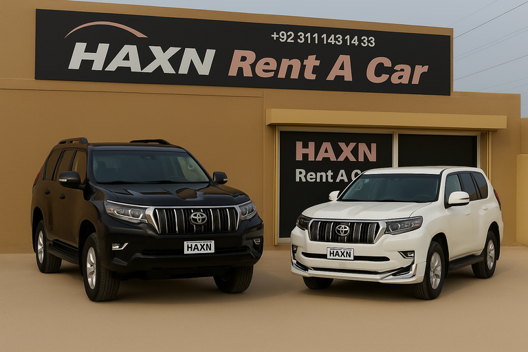 Prado for Rent in Rawalpindi, Islamabad & Lahore | HAXN Rent a Car